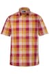 Kostkovaná košile, polo rukávy, speciální střih s kentovým límcem do vel. 8XL, komfortní střih, do vel. 8XL
