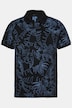 Poloshirt, Halbarm, Piqué, Alloverdruck, bis 8 XL