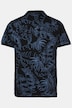 Poloshirt, Halbarm, Piqué, Alloverdruck, bis 8 XL