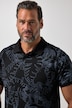 Poloshirt, Halbarm, Piqué, Alloverdruck, bis 8 XL