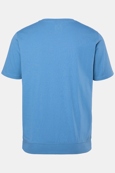 Schlafanzug Bauchfit, Zweiteiler, T-Shirt, Brustprint, Shorts, bis 8 XL