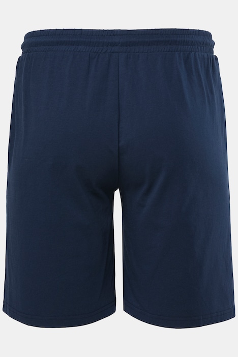 Schlafanzug Bauchfit, Zweiteiler, T-Shirt, Brustprint, Shorts, bis 8 XL