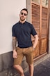 Poloshirt, Halbarm, Bauchfit, Business, Jacquardjersey, XXL bis 8 XL