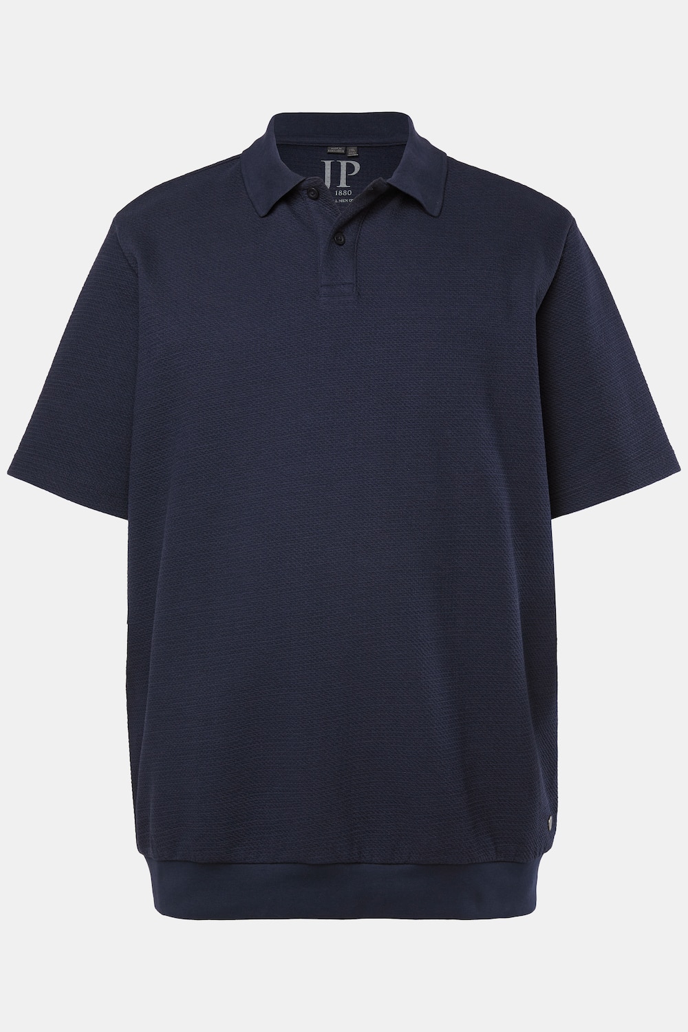 Polo ventre confort en jersey Jacquard, manches courtes, collection Business - du XXL jusqu'au 8 XL
