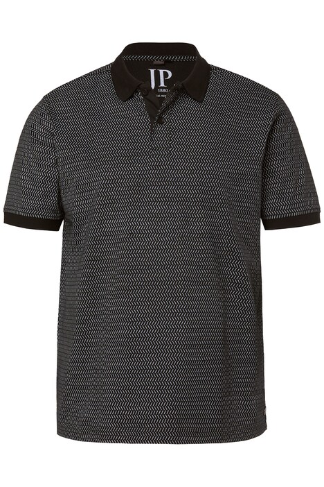 Polotričko, krátké rukávy, žerzej, minimalistický vzor, do velikosti 8XL.
