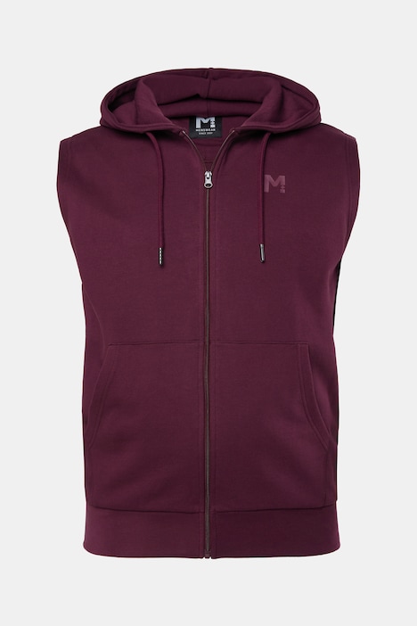 Sweatweste, Kapuze, Kängurutasche, bis 8 XL