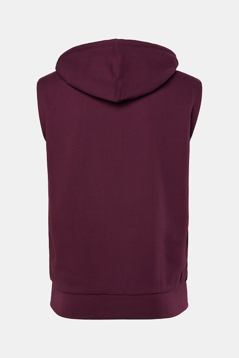 Sweatweste, Kapuze, Kängurutasche, bis 8 XL