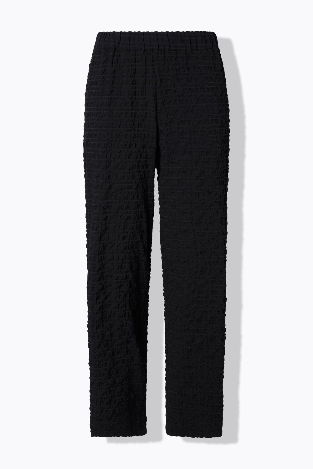 Stora storlekar Byxa, Dam, svart, storlek: 46/48, Viskos/Polyester, Ulla Popken