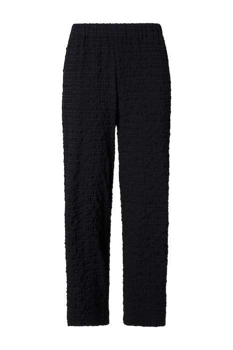 Kalhoty, struktura, široké nohavice, pružný pas