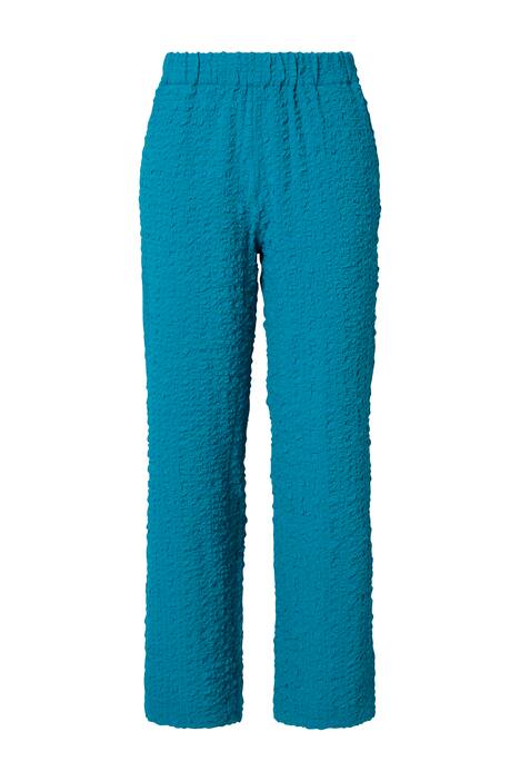 Kalhoty, struktura, široké nohavice, pružný pas