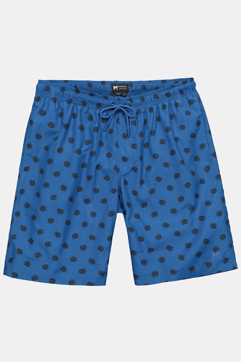 Badeshorts, Bauchfit, Alloverprint, Elastikbund, bis 8 XL