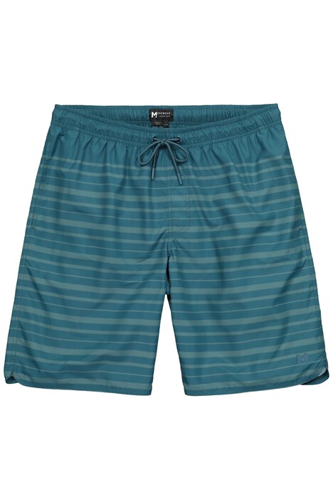 Badeshorts, Bauchfit, Ringel, Elastikbund, bis 8 XL