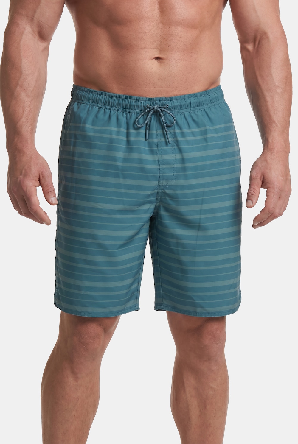 Badeshorts, Bauchfit, Ringel, Elastikbund, bis 8 XL