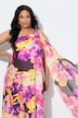 Electric Orchid Asymmetric Maxi Dress