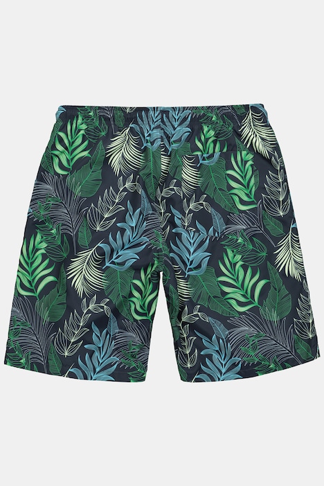Badeshorts, Bauchfit, Alloverprint, Elastikbund, bis 8 XL