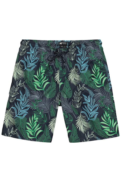 Badeshorts, Bauchfit, Alloverprint, Elastikbund, bis 8 XL