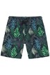 Badeshorts, Bauchfit, Alloverprint, Elastikbund, bis 8 XL