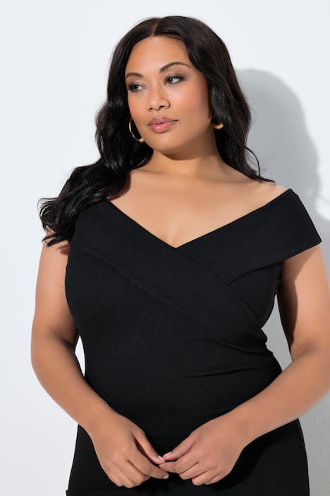 Robe Carmen, longueur maxi