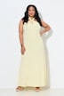 Maxikleid, Neckholder, drapiert, ärmellos