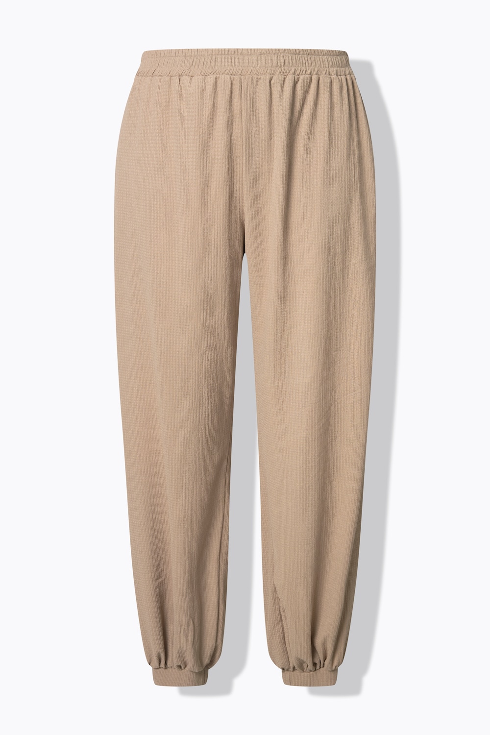 Stora storlekar Byxa, Dam, brun, storlek: 42/44, Polyester, Ulla Popken