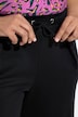 Hose, Bundfalten, weites Bein, Elastikbund