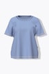 Pyjama, Cut-Out-Borte, Rundhals, Halbarm