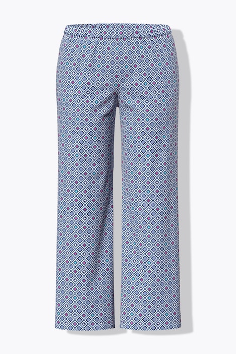Pyjama, Cut-Out-Borte, Rundhals, Halbarm