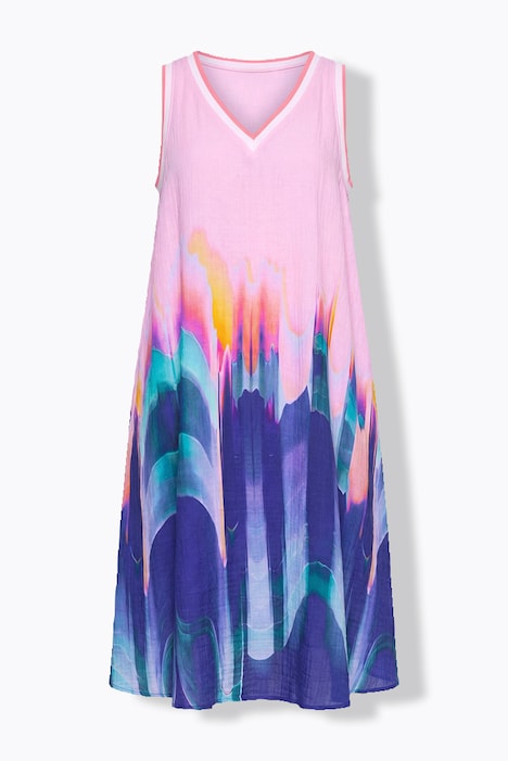 Aurora Sleeveless Muslin Dress