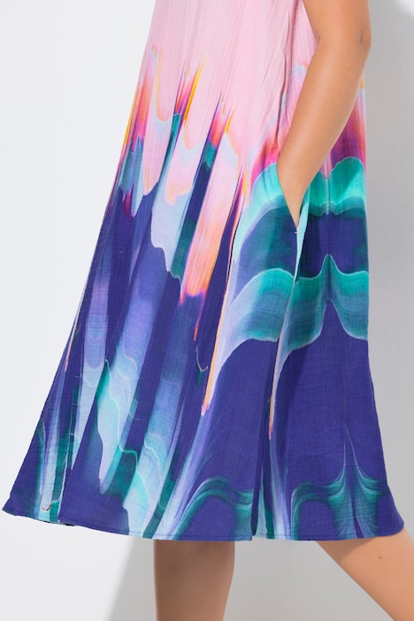 Aurora Sleeveless Muslin Dress