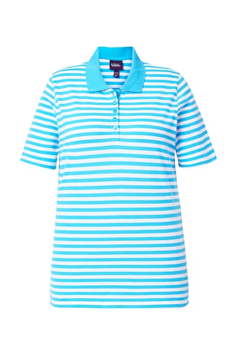 polokošile, pruhovaná, polo límec, polodlouhý rukáv, bavlna Pima