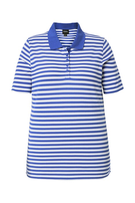 polokošile, pruhovaná, polo límec, polodlouhý rukáv, bavlna Pima