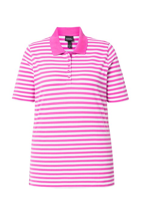 polokošile, pruhovaná, polo límec, polodlouhý rukáv, bavlna Pima