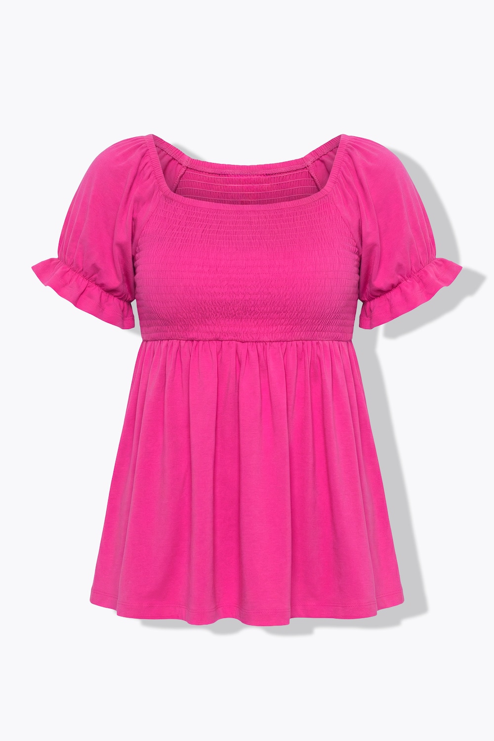 Stora storlekar T-shirt, Dam, rosa, storlek: 54, Bomull, Mia Moda