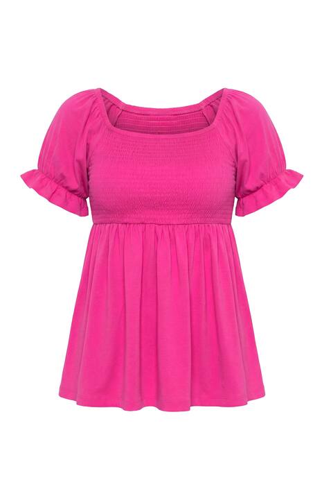 Tričko, áčkový střih, top, krátké rukávy