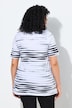 T-Shirt, Ziersteine, U-Boot-Ausschnitt, Halbarm, Pima Cotton