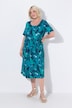 Toucan Print Flared Pocket Dress