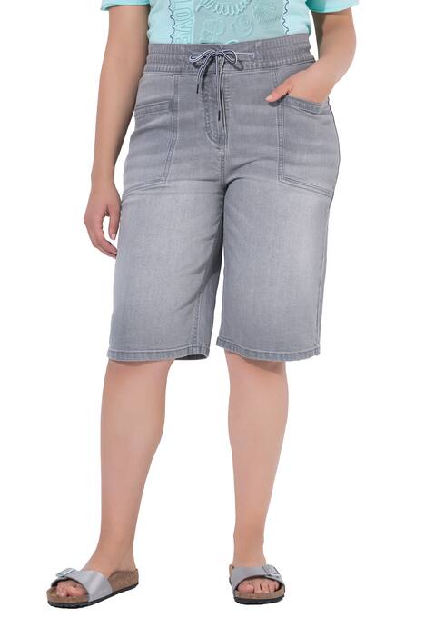 Bermudy Mary, široké nohavice, pružný pas