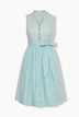 Dirndl, Stehkragen, V-Ausschnitt