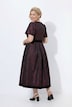 Dirndl, Jacquard, Carré-Ausschnitt, Puff-Halbarm