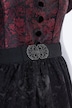 Dirndl, Jacquard, Carré-Ausschnitt, Puff-Halbarm