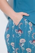 Pyjama, Paisley-Muster, V-Ausschnitt, Flügelärmel