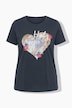 T-Shirt, Herz, Classic, Rundhals, Halbarm