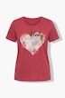 T-Shirt, Herz, Classic, Rundhals, Halbarm