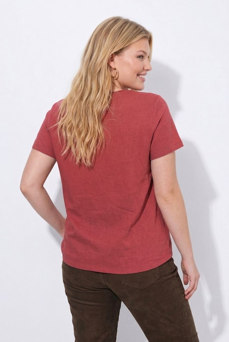 T-Shirt, Herz, Classic, Rundhals, Halbarm