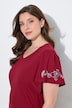 Bigshirts, 2er-Pack, Paisley, V-Ausschnitt, Flügelärmel