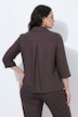 Jacke, A-Linie, Hemdkragen, ausgestellter 3/4-Arm