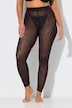 Mesh-leggingsit, samettisen pehmeä sydänkuvio