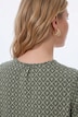 T-Shirt, Hirschgeweih, A-Linie, V-Ausschnitt, Halbarm