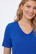 T-Shirt, Hirschgeweih, A-Linie, V-Ausschnitt, Halbarm