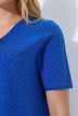 T-Shirt, Hirschgeweih, A-Linie, V-Ausschnitt, Halbarm